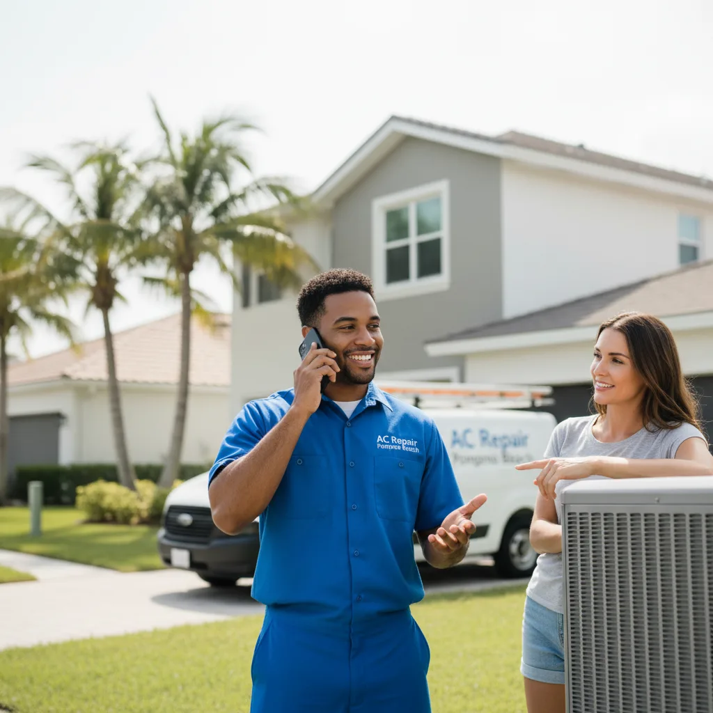 AC Repair Pompano Beach customer support in Vacherie